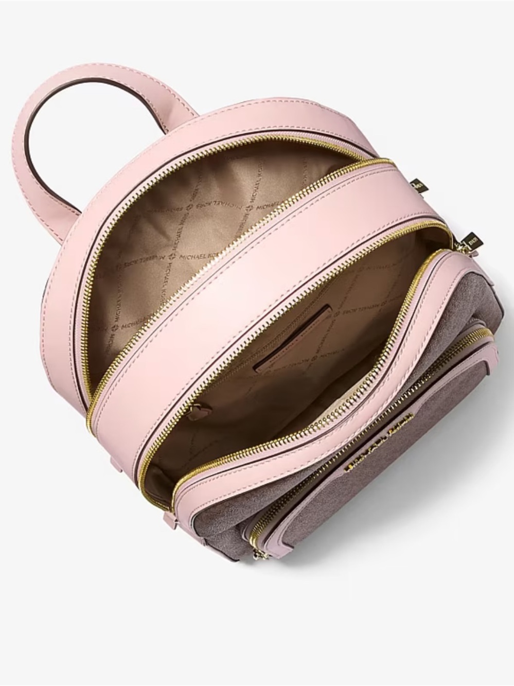 Michael Kors Jaycee Medium Zip Pocket Logo Backpack
Powder Blush 
NWT - Picture 12 of 16